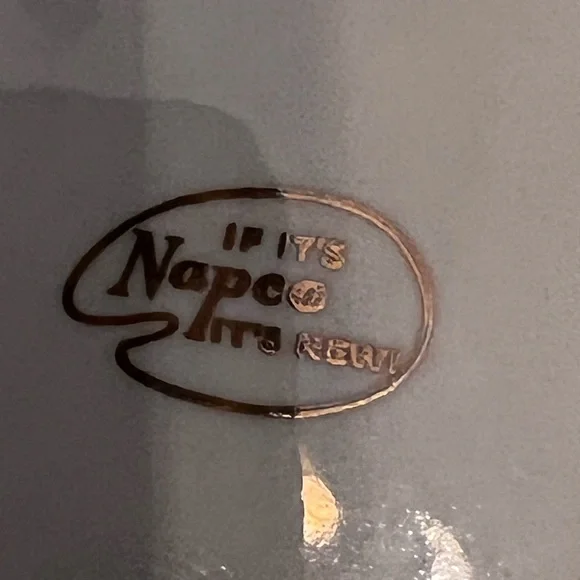 RARE Vintage Antique 1960's NAPCO Let's Have A Pizza Party Platter